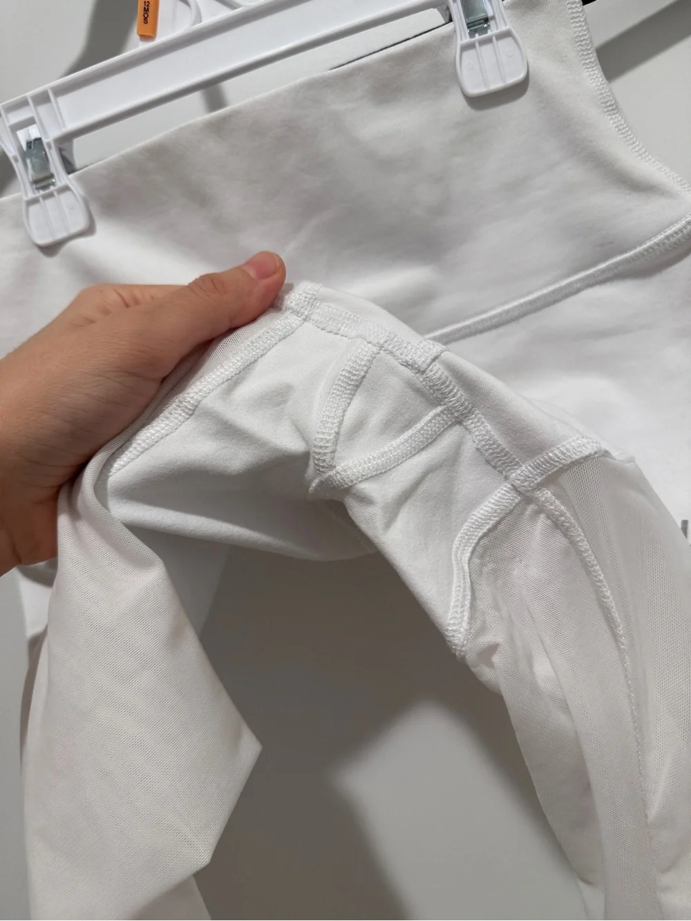 ALO Yoga  White High-Rise Capri Leggings